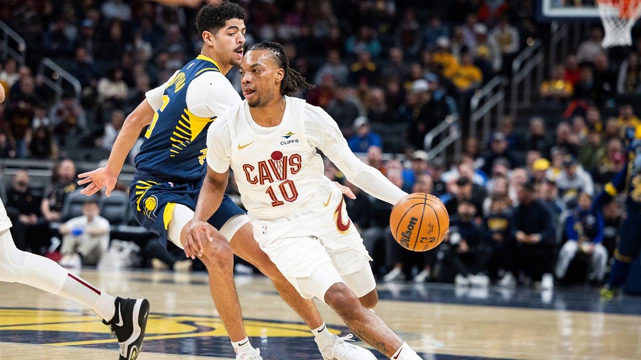 Darius Garland NBA: Cleveland Cavaliers at Indiana Pacers