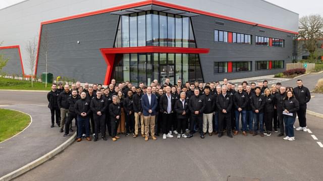 Andretti-Cadillac's base in Silverstone that opened in April 2024