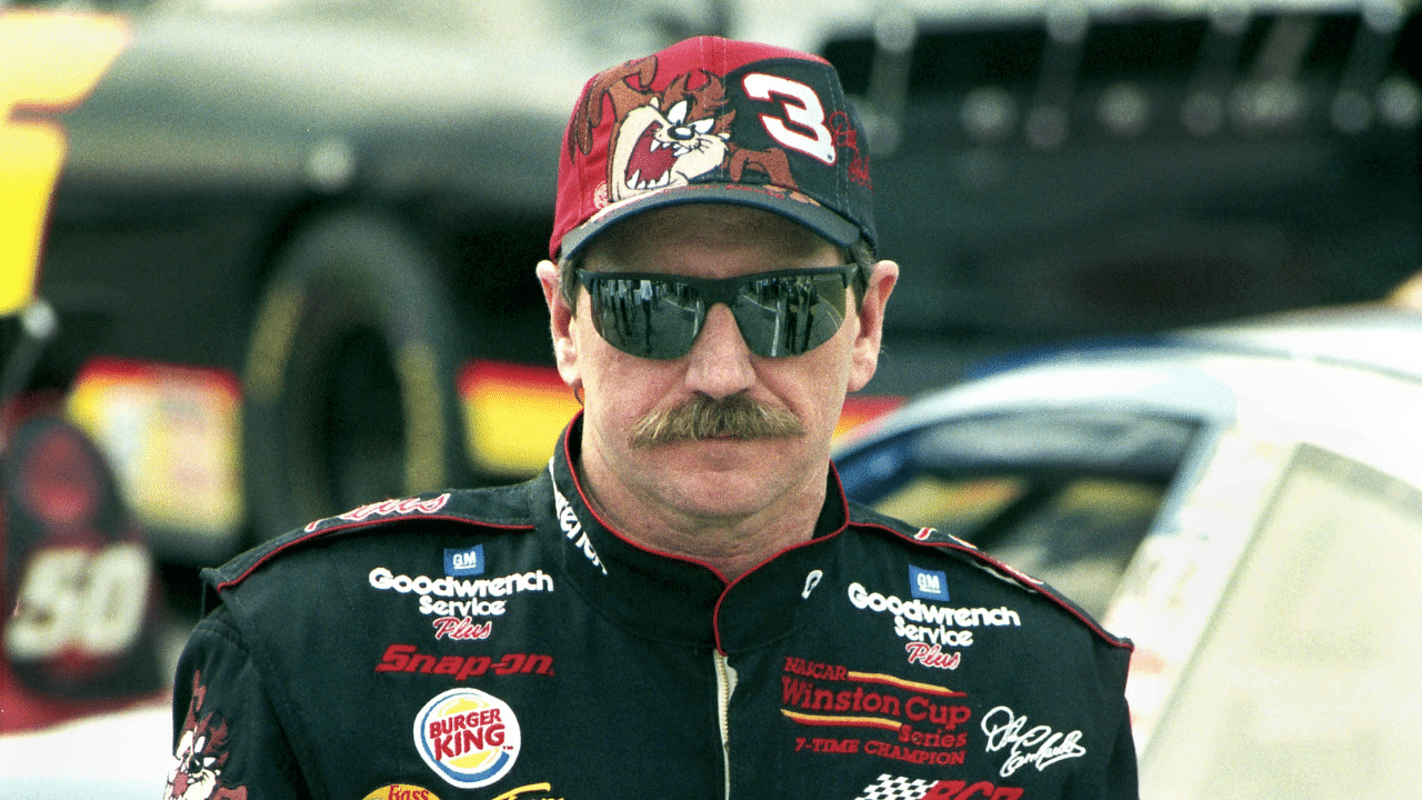 NASCAR Winston Cup Series driver Dale Earnhardt Sr during the 2000 Daytona 500 at the Daytona International Speedway.