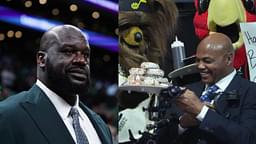 Shaquille O'Neal (L) and Charles Barkley (R)