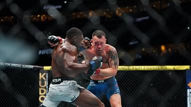 Colby Covington and Joaquin Buckley meet in the octagon for a 5-round welterweight bout during UFC Fight Night - Covington vs Buckley at Amalie Arena on December 15, 2024 in Tampa, Florida ( PxImages) Tampa, Florida United States - ZUMAp175 20241215_zsa_p175_071 Copyright: xJordanxHeraldx