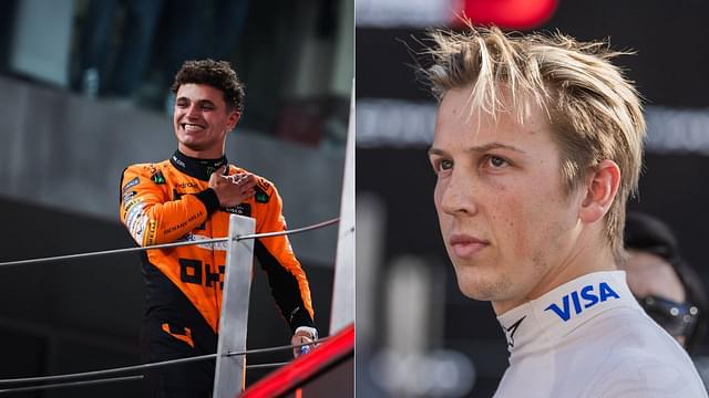 Lando Norris(L), Liam Lawson(R)