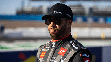 NASCAR Cup Series driver Bubba Wallace (23) during qualifying for the Championship race at Phoenix Raceway.