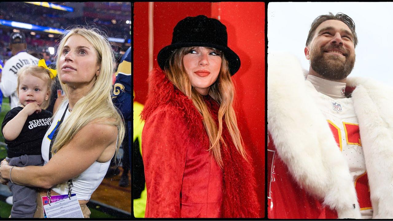 Kelly Stafford, Taylor Swift and Travis Kelce