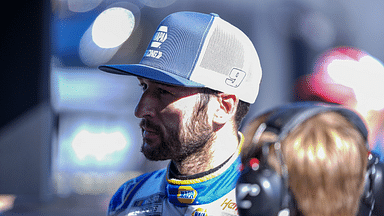 NASCAR Cup Series driver Chase Elliott (9) during cup qualifying at Martinsville Speedway.