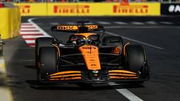 81 PIASTRI Oscar (aus), McLaren F1 Team MCL38, action during the Formula 1 Azerbaijan Grand Prix 2024, 17th round of the 2024 Formula One World Championship