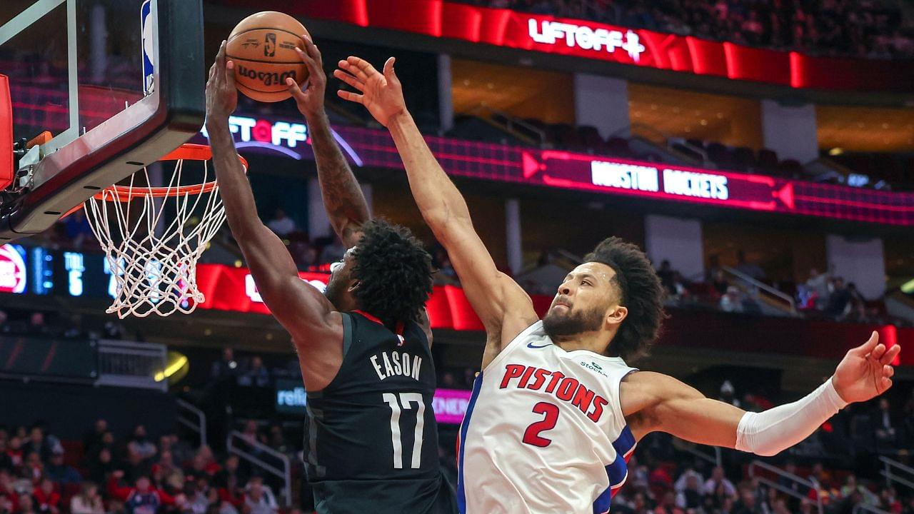 Cade Cunningham NBA: Detroit Pistons at Houston Rockets