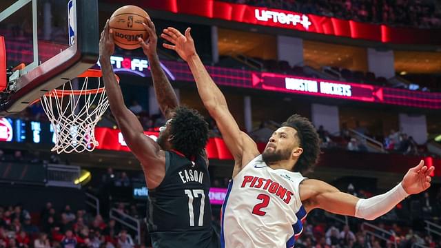 Cade Cunningham NBA: Detroit Pistons at Houston Rockets