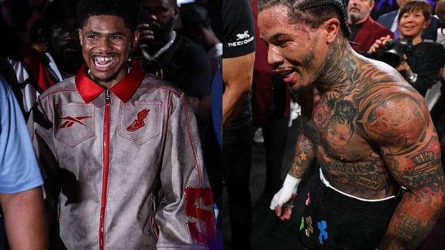 Shakur Stevenson (L), Gervonta Davis (R)