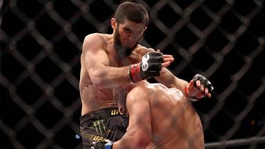 UFC 284 PERTH, Alex Volkanovski (R) of Australia and Islam Makhachev of Russia during their Lightweight title bout at UFC 284 at RAC Arena in Perth, Sunday, February 12, 2023. ( !ACHTUNG: NUR REDAKTIONELLE NUTZUNG, KEINE ARCHIVIERUNG UND KEINE BUCHNUTZUNG! PERTH WESTERN AUSTRALIA AUSTRALIA PUBLICATIONxNOTxINxAUSxNZLxPNGxFIJxVANxSOLxTGA Copyright: xRICHARDxWAINWRIGHTx 20230212001762835066