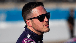 Nov 9, 2024; Avondale, Arizona, USA; NASCAR Cup Series driver Alex Bowman (48) during qualifying for the Championship race at Phoenix Raceway. Mandatory Credit: Mark J. Rebilas-Imagn Images