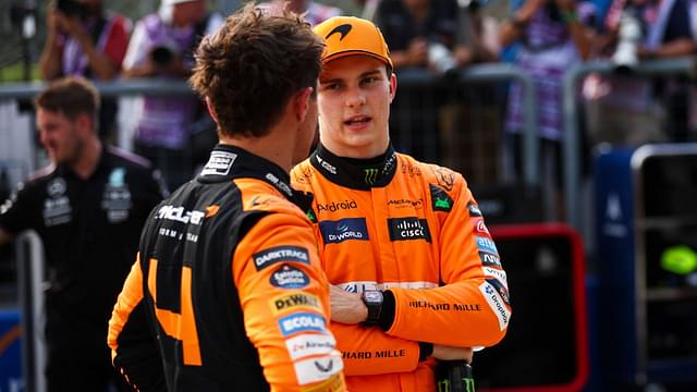 4 Lando Norris GBR, McLaren Formula 1 Team , 81 Oscar Piastri AUS, McLaren Formula 1 Team , F1 Grand Prix of Italy at Autodromo Nazionale Monza on August 31, 2024