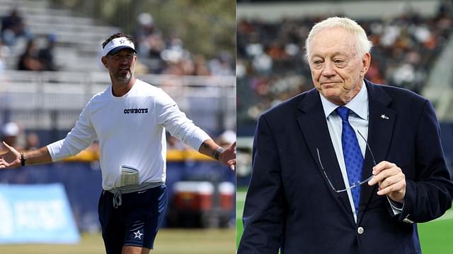 Brian Schottenheimer and Jerry Jones