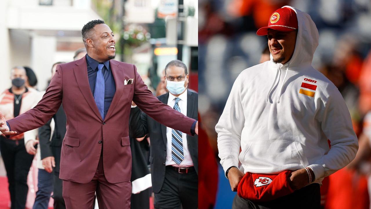 Paul Pierce and Patrick Mahomes