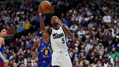 De'Aaron Fox NBA: Sacramento Kings at Denver Nuggets