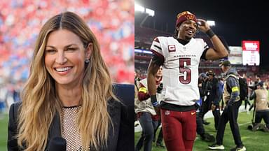 Erin Andrews and Jayden Daniels