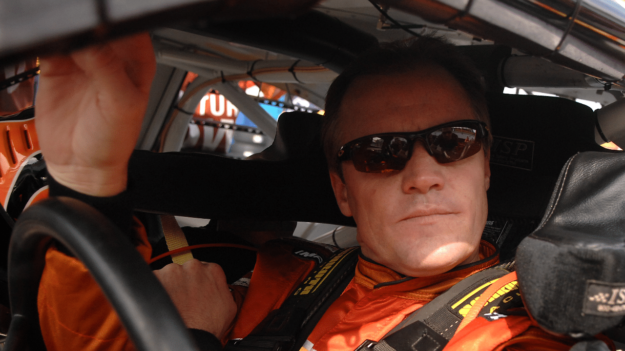 NASCAR Nextel Cup driver Kenny Wallace (78) during practice for the Daytona 500 at Daytona International Speedway.