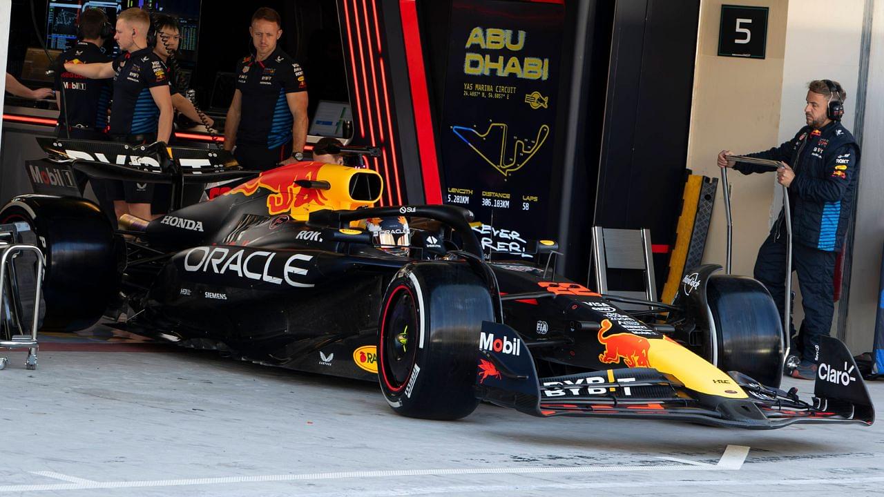 YUKI TSUNODA (JAP) of Visa RB CashApp F1 Team (VCARB) 22 testing in a Red Bull car during the 2024 Formula 1 Abu Dhabi Grand Prix at the Yas Marina Circuit