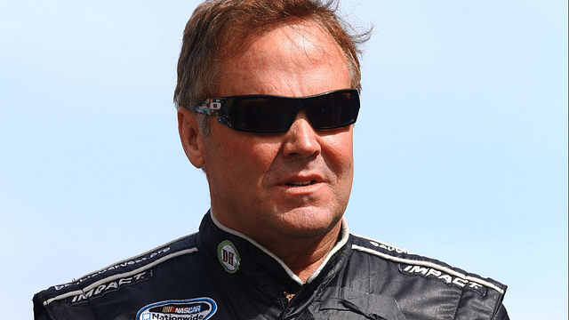 Mar 1, 2014; Avondale, AZ, USA; NASCAR Nationwide Series driver Mike Wallace during the Blue Jeans Go GreenTM 200 at Phoenix International Raceway. Mandatory Credit: Mark J. Rebilas-Imagn Images