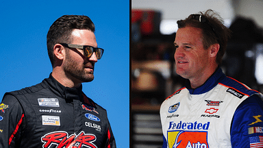 Corey LaJoie (L) and Kenny Wallace (R). Image Credits: Imagn.