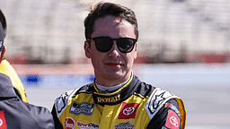 NASCAR Cup Series driver Christopher Bell (20) on pit road prior to qualifying for the Ambetter Health 400 at Atlanta Motor Speedway.