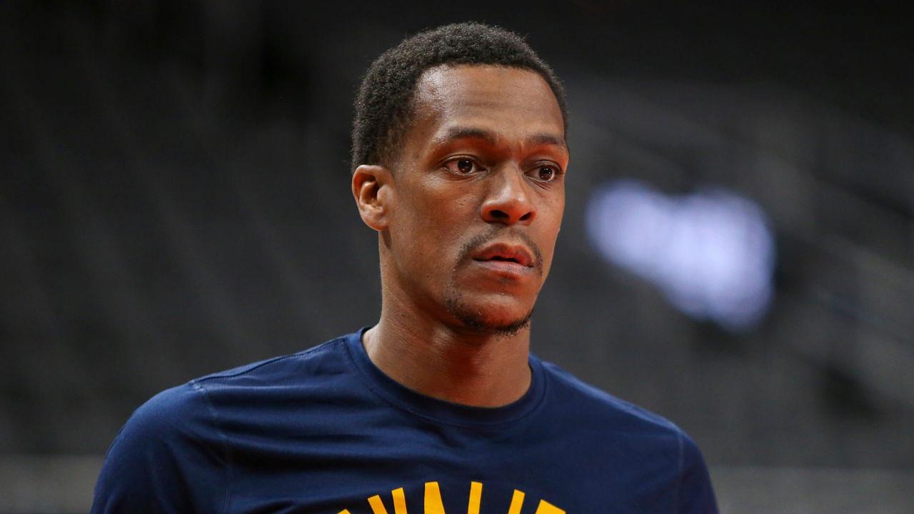 Rajon Rondo NBA: Cleveland Cavaliers at Atlanta Hawks