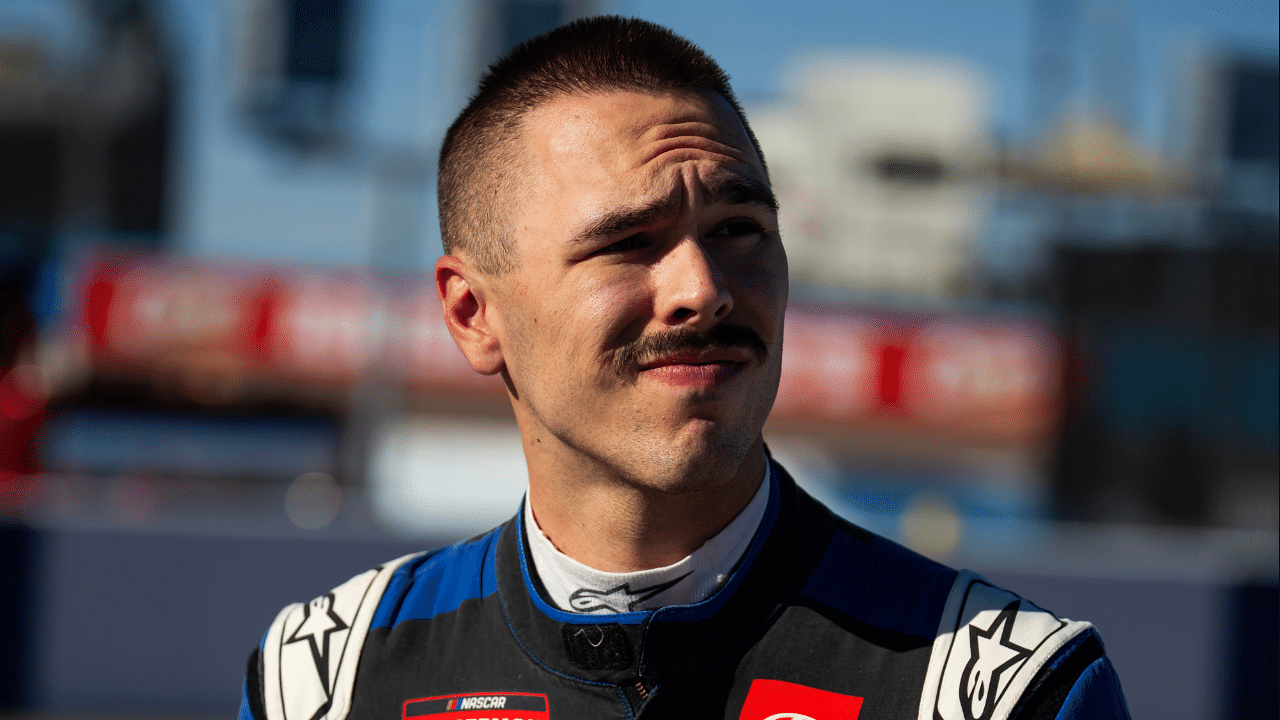 Nov 8, 2024; Avondale, Arizona, USA; NASCAR Truck Series driver Dean Thompson (5) during the NASCAR Truck Series championship race at Phoenix Raceway. Mandatory Credit: Mark J. Rebilas-Imagn Images