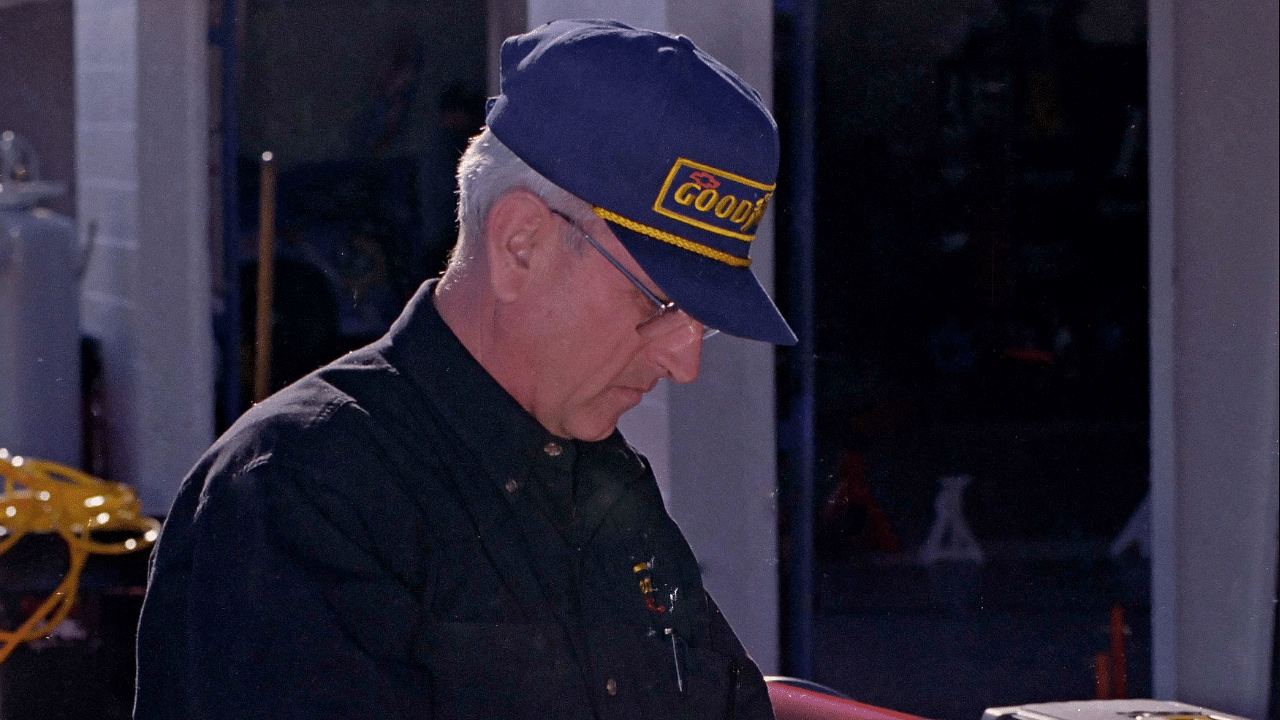 Feb 11, 1999; Daytona Beach, FL, USA; NASCAR Winston Cup Series driver Dave Marcis during practice for the Daytona 500 at the Daytona International Speedway. Mandatory Credit: Mark J. Rebilas-Imagn Images