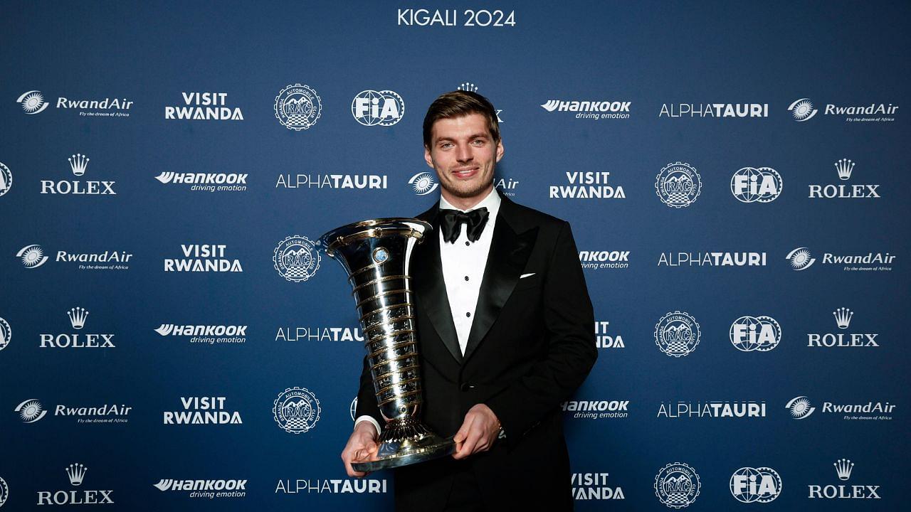 FIA AWARDS CEREMONY 2024 VERSTAPPEN Max, Red Bull Racing, FIA Formula 1, portrait during the 2024 FIA Awards Ceremony, on December 13, 2024 at BK Arena, in Kigali, Rwanda