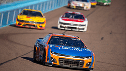 Nov 10, 2024; Avondale, Arizona, USA; NASCAR Cup Series driver Zane Smith (71) during the NASCAR Cup Series Championship race at Phoenix Raceway. Mandatory Credit: Mark J. Rebilas-Imagn Images