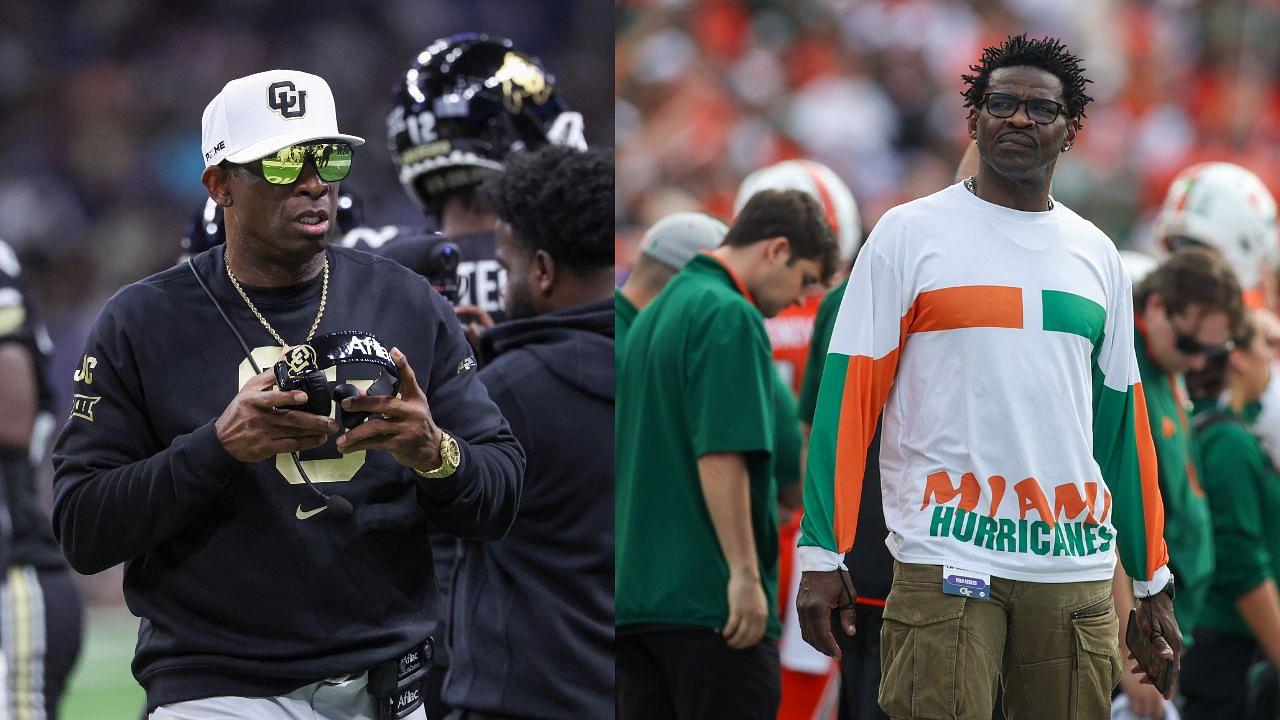 Deion Sanders and Michael Irvin