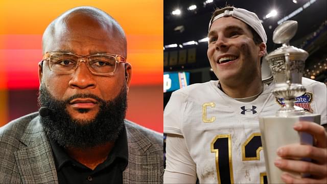 Marcus Spears, Notre Dame QB Riley Leonard