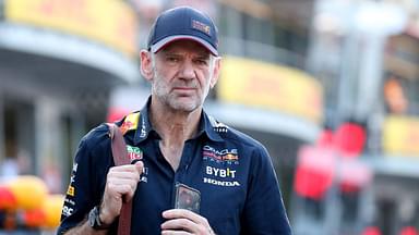 Adrian Martin Newey of Red Bull Racing in the paddock before qualifying for the F1 Grand Prix of Monaco at Circuit de Monaco on May 27, 2023