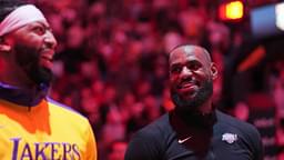 “Seven More Seasons”: Anthony Davis Hilariously Takes a Dig at LeBron James for Passing Michael Jordan for Most 30-Point Games