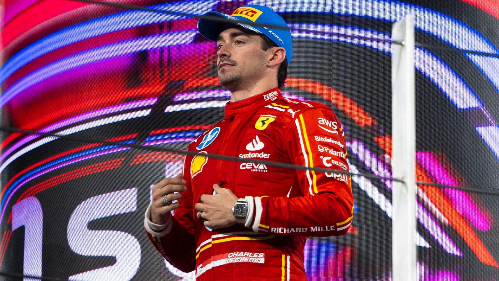 December 20, 2024, Abu Dhabi, United Arab Emirates: CHARLES LECLERC (MON) of Scuderia Ferrari 16 during race day at the end of the F1 season during the 2024 Formula 1 Abu Dhabi Grand Prix at the Yas Marina Circuit