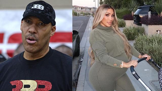 LaVar Ball (L) and Nikki Mudarris (R)