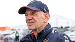 Formula 1 Qatar Airways British Grand Prix, Northamptonshire, UK. Towcester, UK, 07 July 2024. Adrian Newey arrives into the Paddock area on Race Day at the Formula 1 Qatar Airways British Grand Prix at Silverstone, Towcester, Northamptonshire, UK