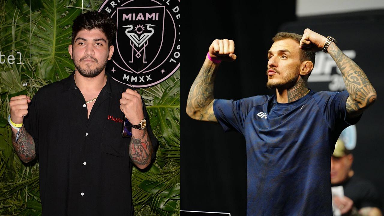 Dillon Danis (L), Renato Moicano (R)