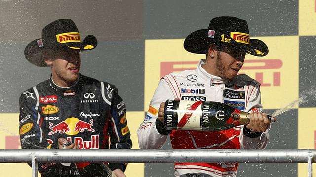 FIA Formula One World Championship 2012, Grand Prix of United States, 1 Sebastian Vettel (GER, Red Bull Racing), 4 Lewis Hamilton (GBR, Vodafone McLaren Mercedes)