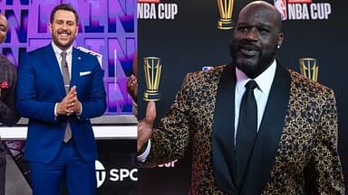 Adam Lefkoe (L) and Shaquille O'Neal (R)