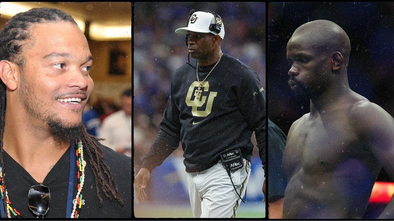 Channing Crowder. Deion Sanders, and Themba Gorimbo.