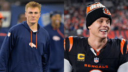 Is Bo Nix (L) on his way to crafting a legacy like Joe Burrow (R)?