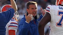 January 1, 2011; Tampa, FL, USA; Florida Gators head coach Urban Meyer during the second half of their game against the Penn State Nittany Lions of the 2011 Outback Bowl at Raymond James Stadium. Florida Gators defeated the Penn State Nittany Lions 37-24.