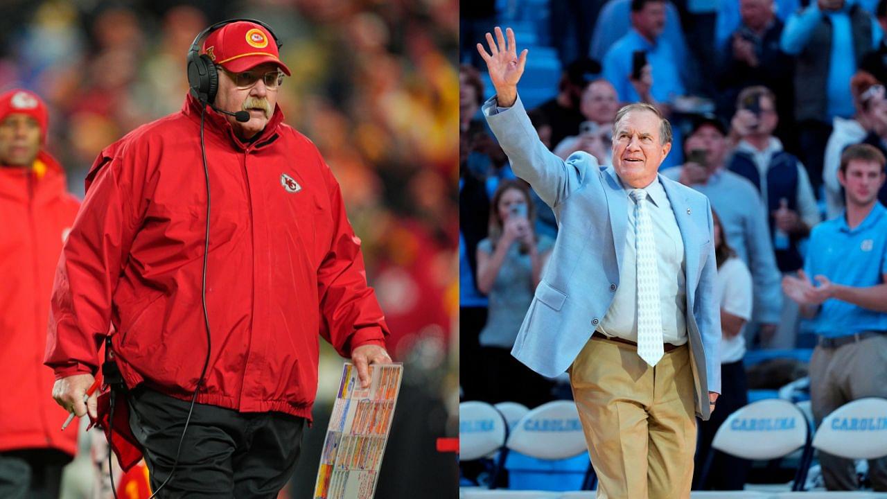 Andy Reid and Bill Belichick