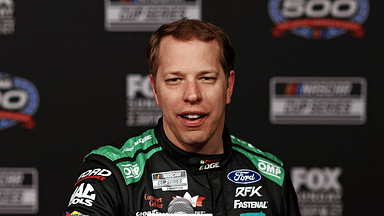 NASCAR Cup Series driver Brad Keselowski (6) during Daytona 500 Media Day at Daytona International Speedway.