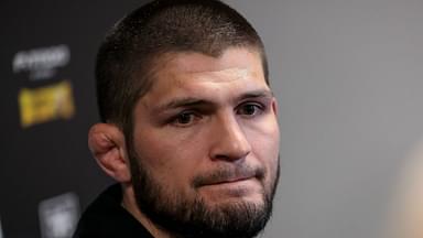 2021, Russia, Moscow, Russian UFC fighter Khabib Nurmagomedov buy EFC. press conference, PK, Pressekonferenz DmitryxGolubovich