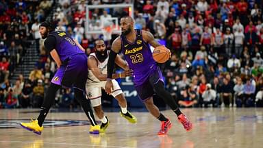 LeBron James and Anthony Davis NBA: Los Angeles Lakers at Los Angeles Clippers