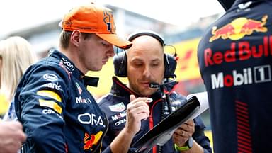 VERSTAPPEN Max (ned), Red Bull Racing RB19, LAMBIASE Gianpiero, Race Engineer of Max Verstappen, portrait, during the 2023 Formula 1 Rolex Grosser Preis von Osterreich, 2023 Austrian Grand Prix, 9th round of the 2023 Formula One World Championship