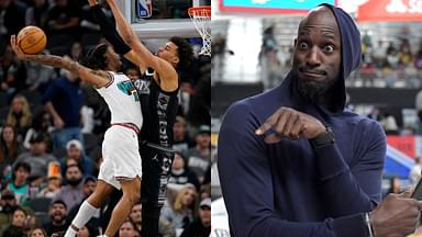 Ja Morant and Victor Wembanyama(L), Kevin Garnett(R)