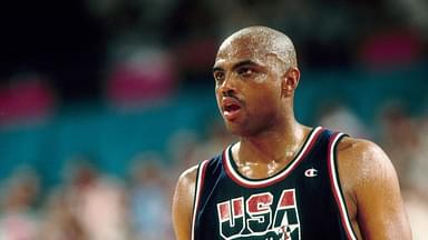 USA dream team forward Charles Barkley against Argentina during the 1992 Tournament of the Americas at Memorial Coliseum